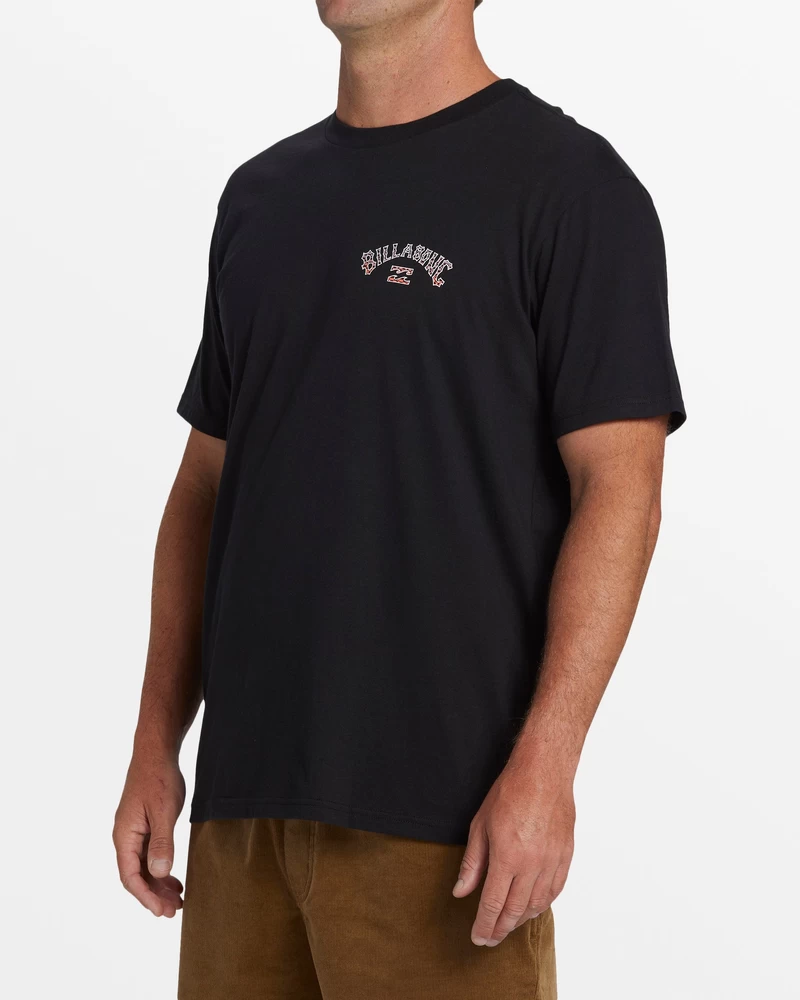 Billabong Arch Fill T-Shirt - Black