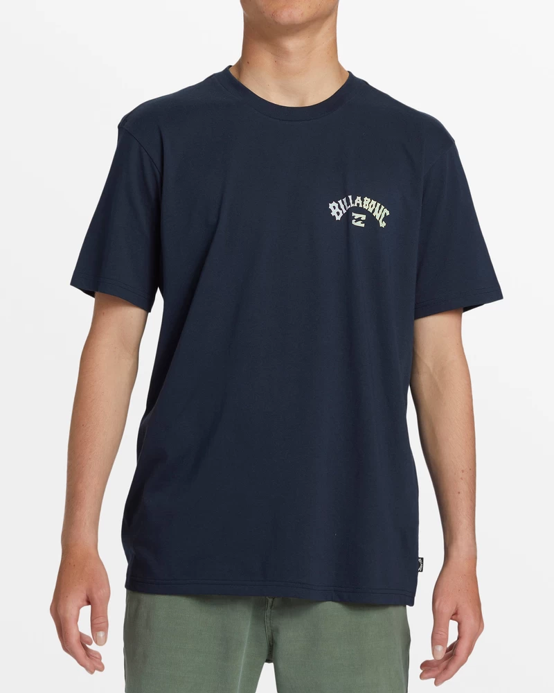 Billabong Arch Fill T-Shirt - Navy
