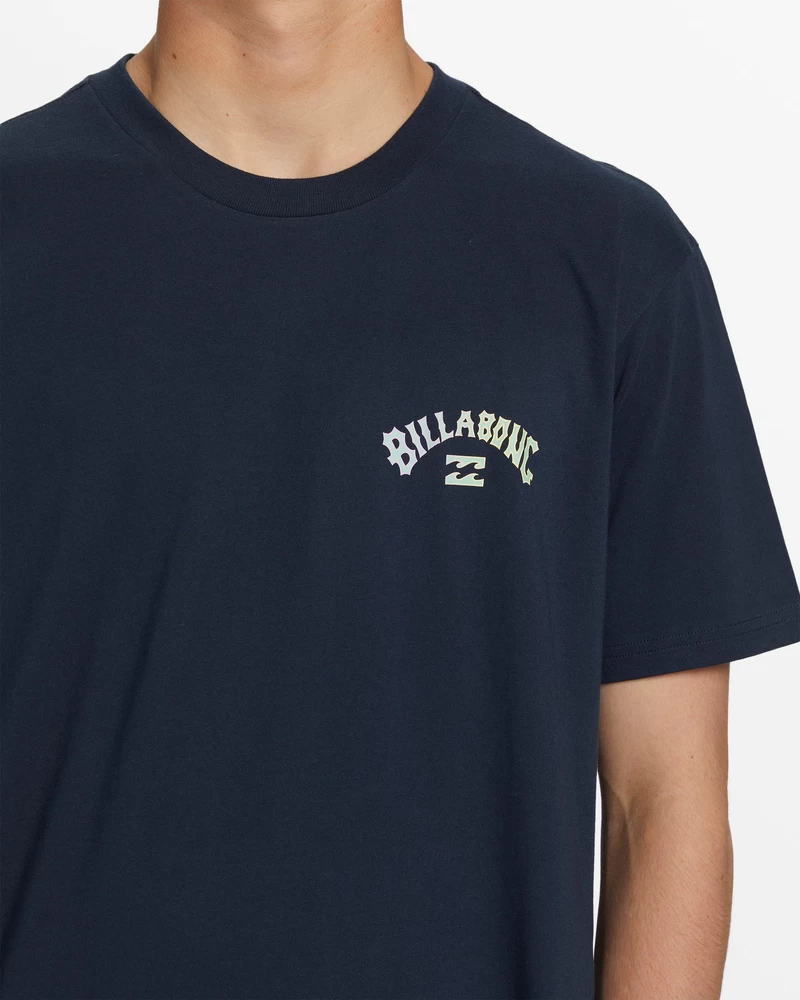 Billabong Arch Fill T-Shirt - Navy