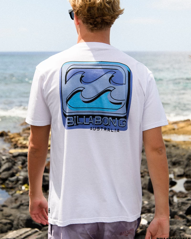 Billabong Crayon Wave T-Shirt - White