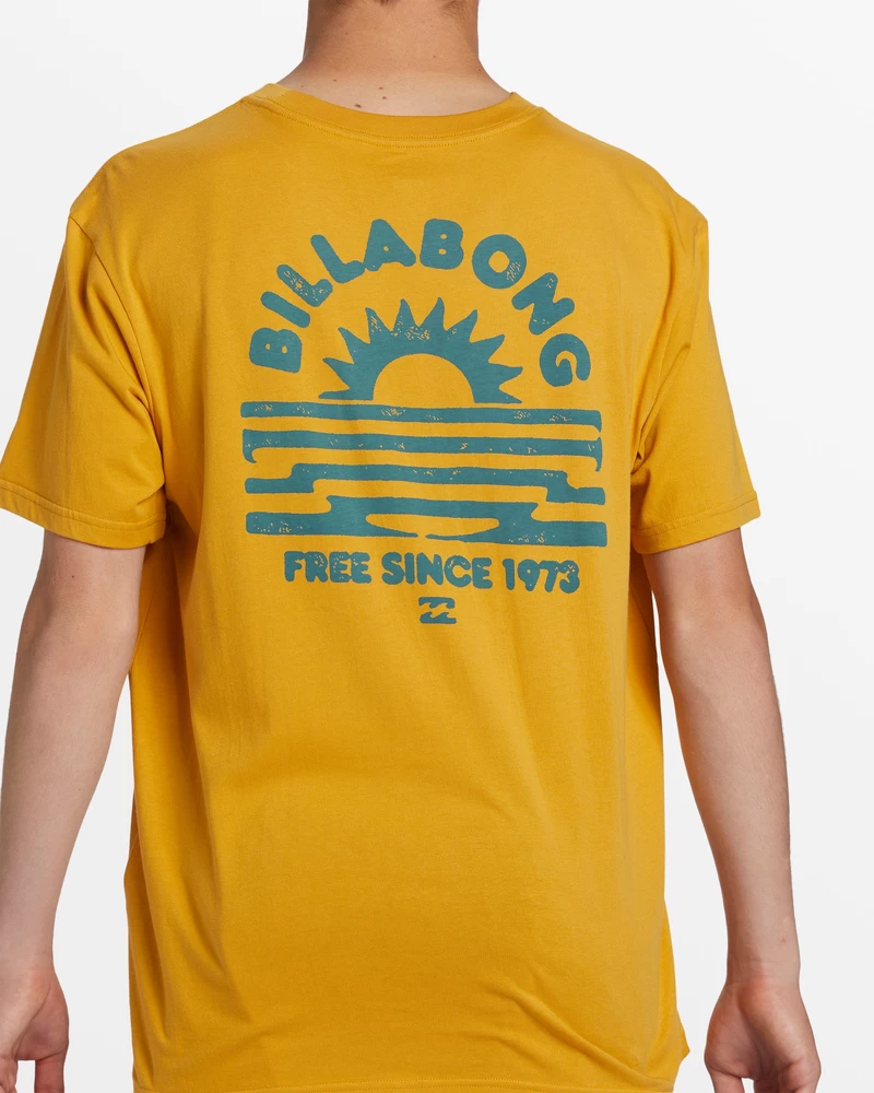 Billabong Fractal T-Shirt - Mustard