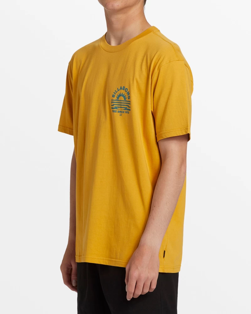Billabong Fractal T-Shirt - Mustard
