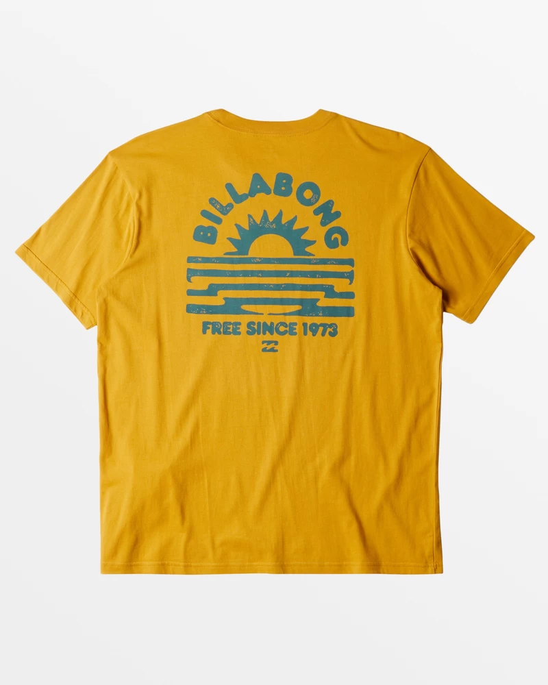 Billabong Fractal T-Shirt - Mustard