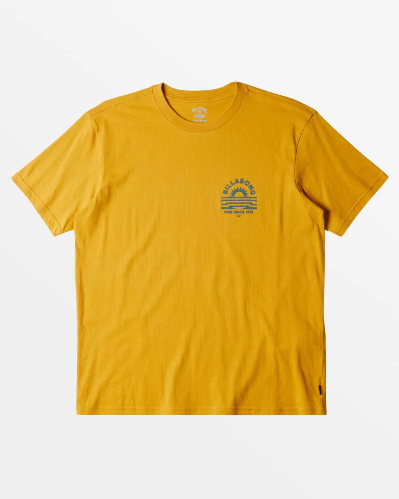 Billabong Fractal T-Shirt - Mustard
