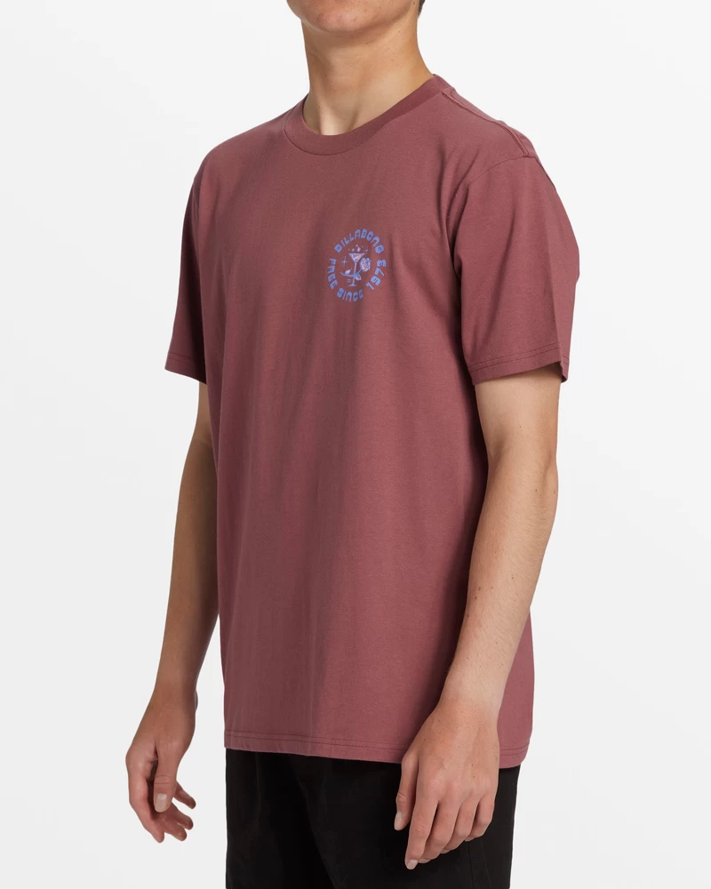 Billabong Passage T-Shirt - Dusty Red