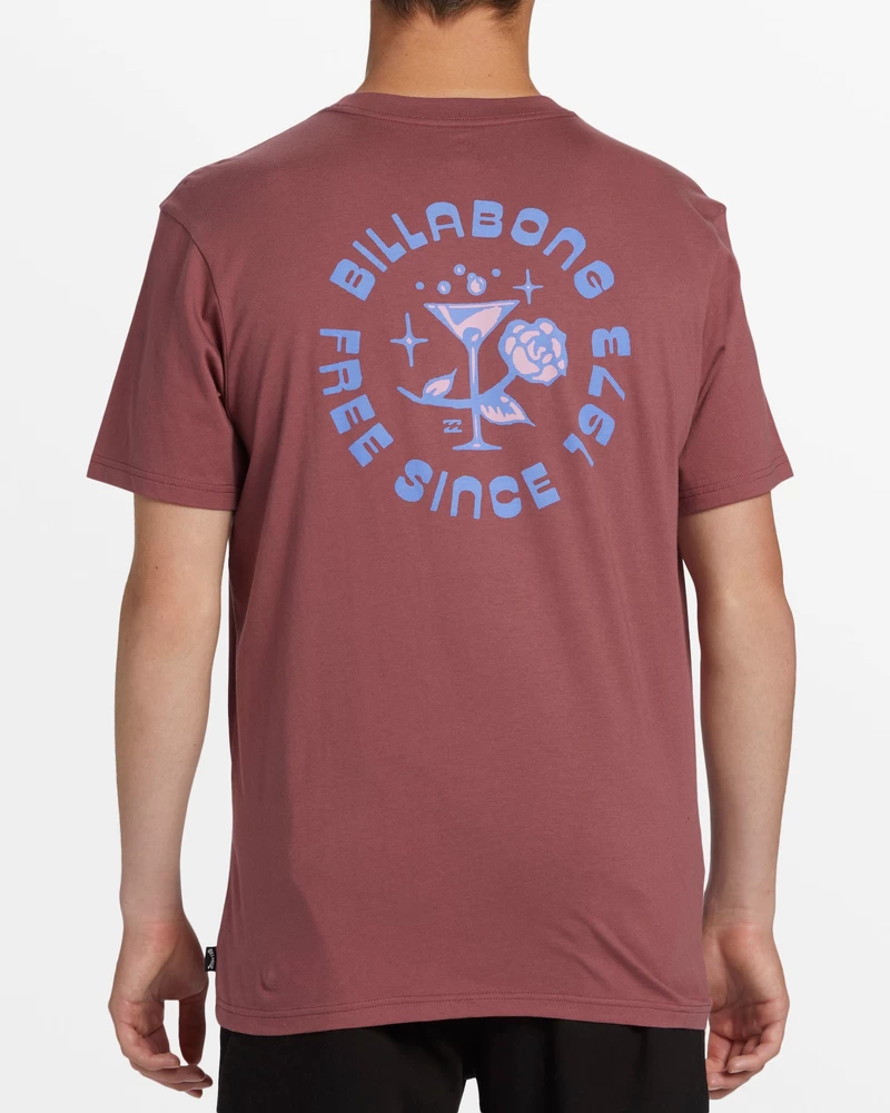 Billabong Passage T-shirt - Støvet Rød