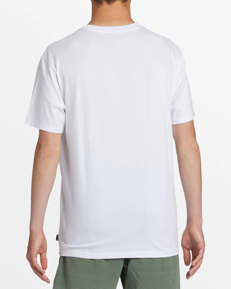 Billabong Stacked Arch T-Shirt - White