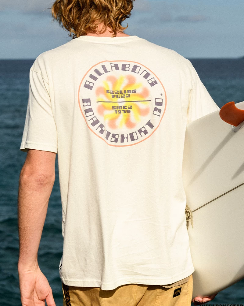 Billabong Drejelig T-shirt - Råhvid