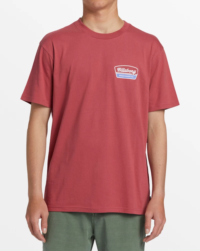 Billabong Walled T-Shirt - Ruby
