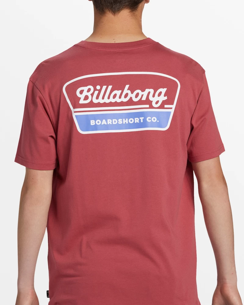 Billabong Walled T-Shirt - Ruby