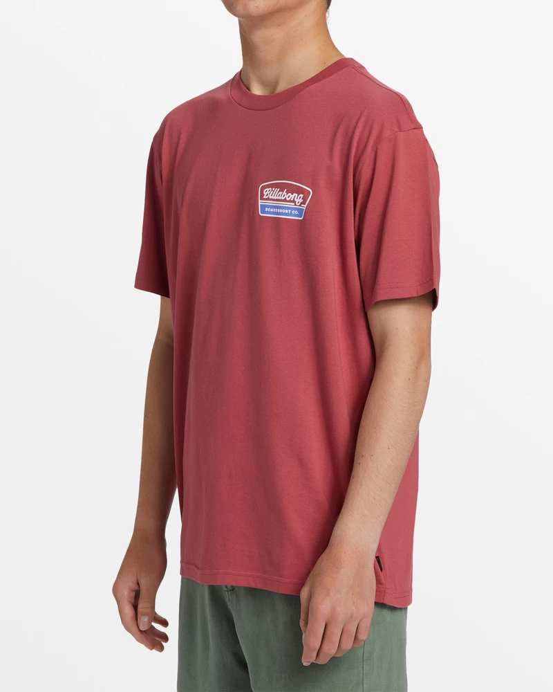 Billabong Walled T-Shirt - Ruby
