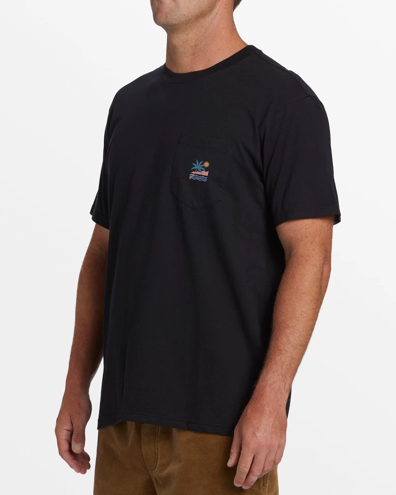 Billabong Troppo Pocket T-Shirt - Black