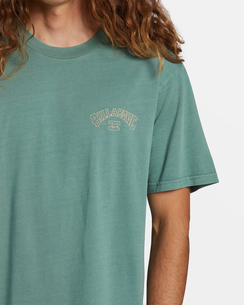 Billabong Arch Wash T-Shirt - Sea Pine