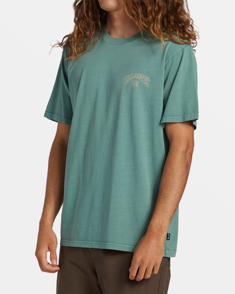 Billabong Arch Wash T-Shirt - Sea Pine