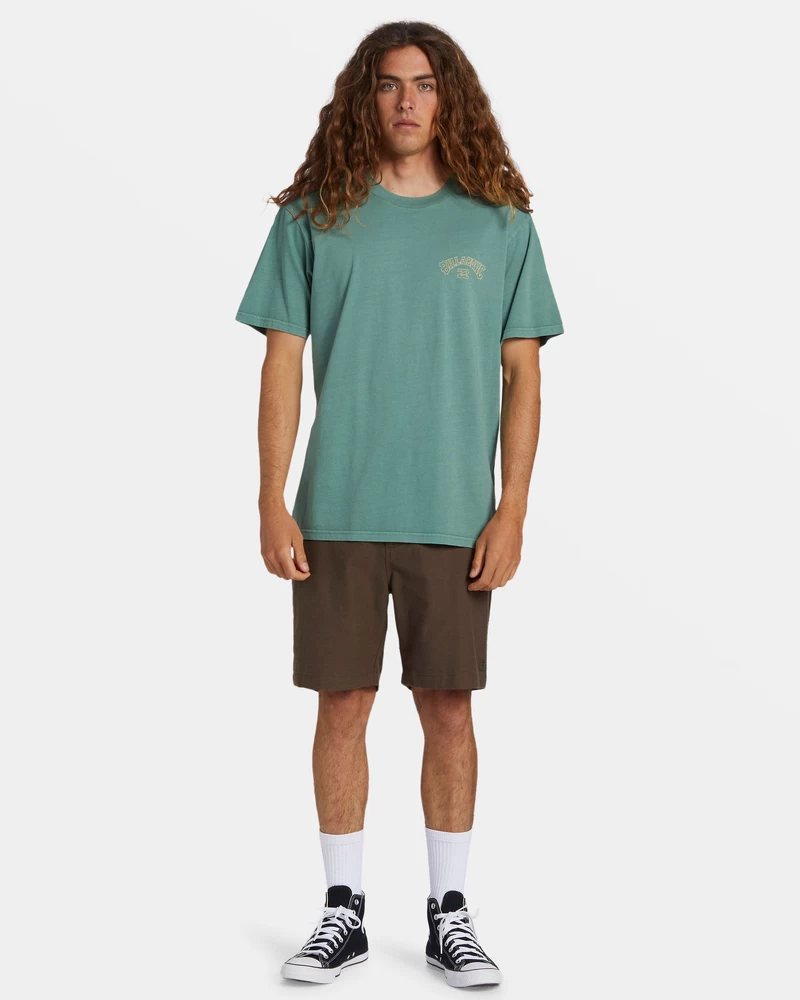 Billabong Arch Wash T-Shirt - Sea Pine