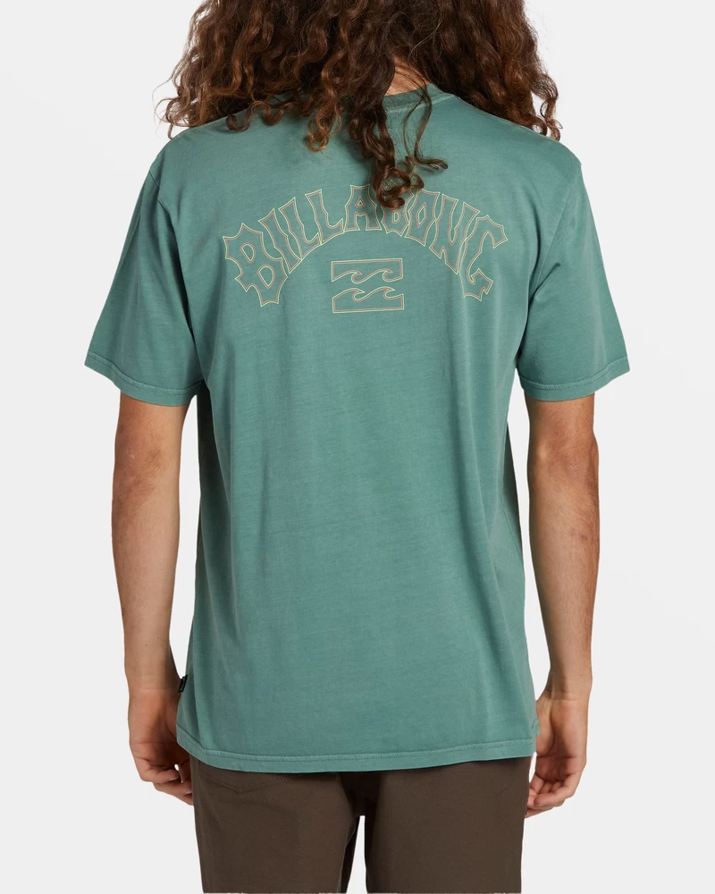Billabong Arch Wash T-Shirt - Sea Pine