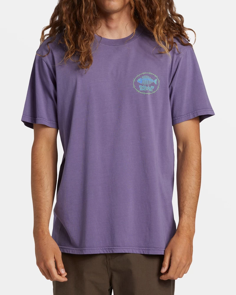 Billabong Bonez T-Shirt - Deep Plum