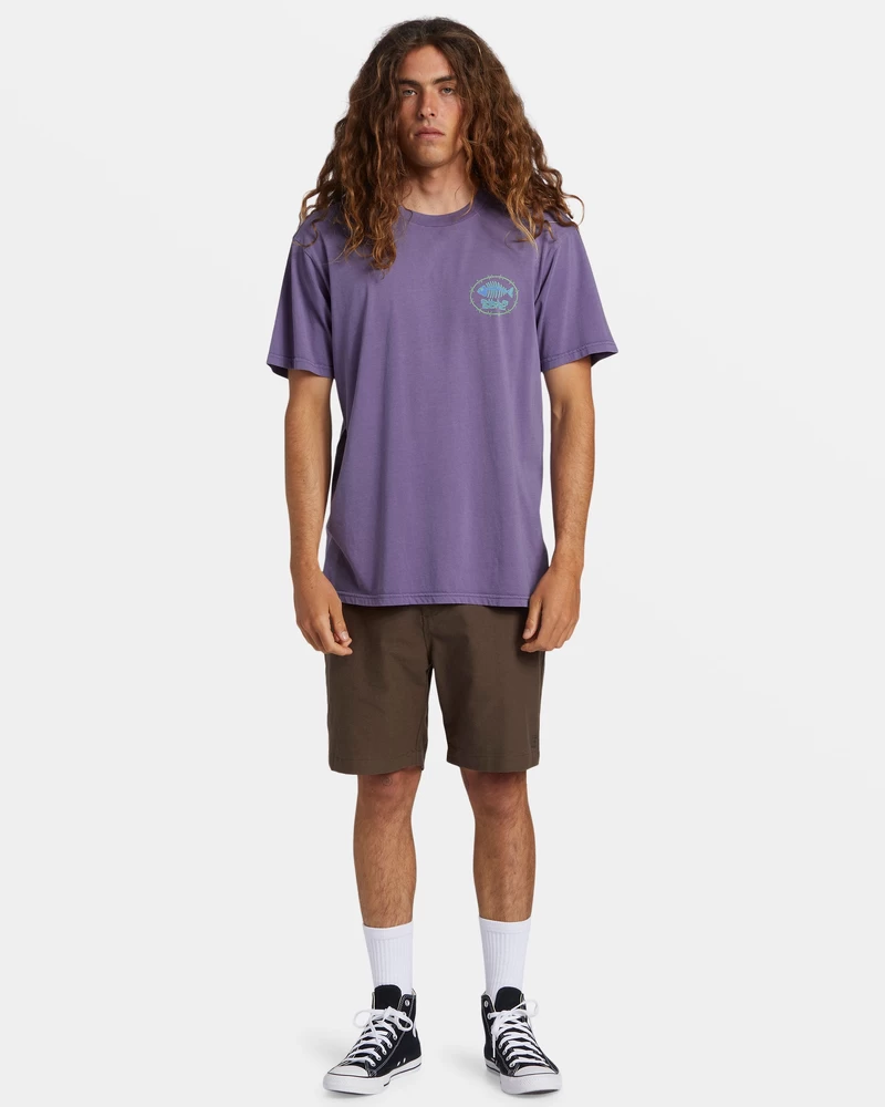 Billabong Bonez T-Shirt - Deep Plum