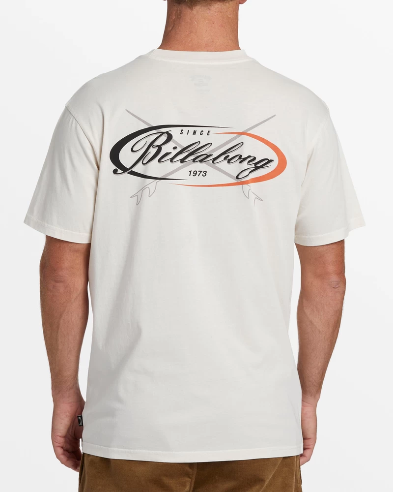 Billabong Crossboards T-Shirt - Off White