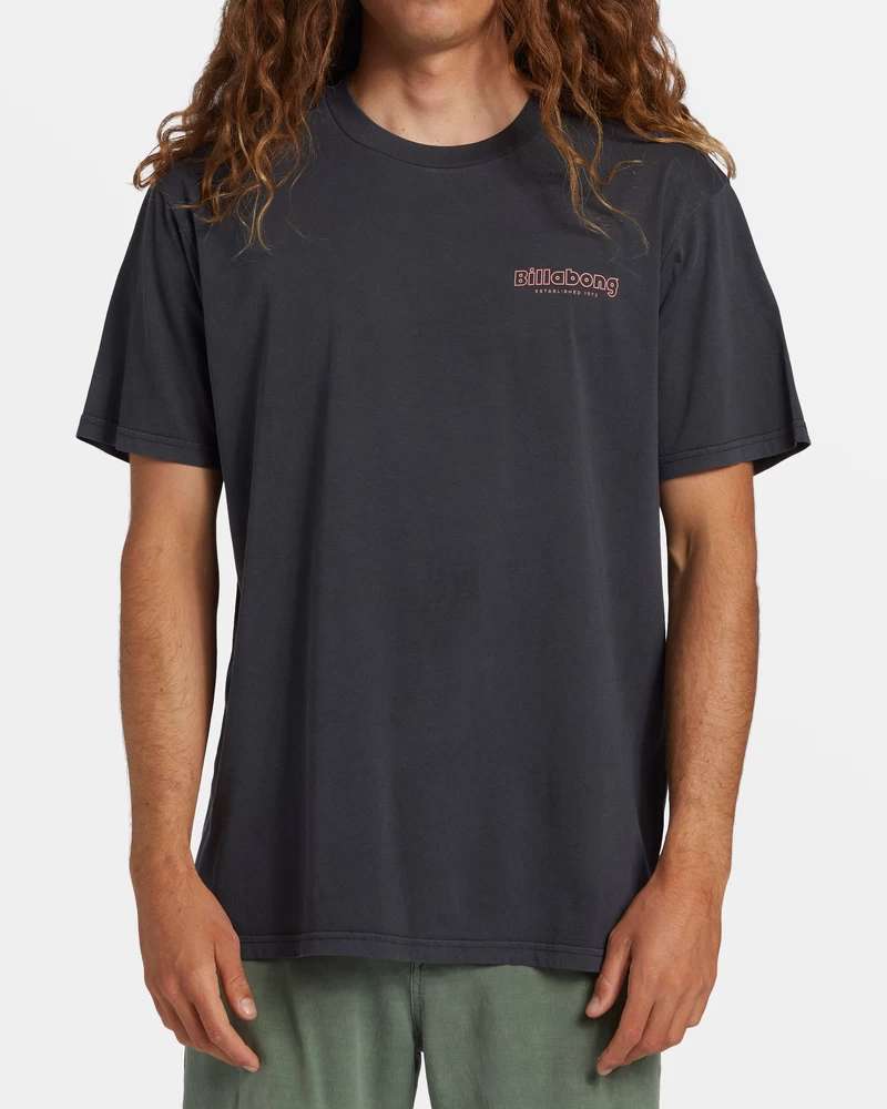 Billabong Layback T-Shirt - Washed Black