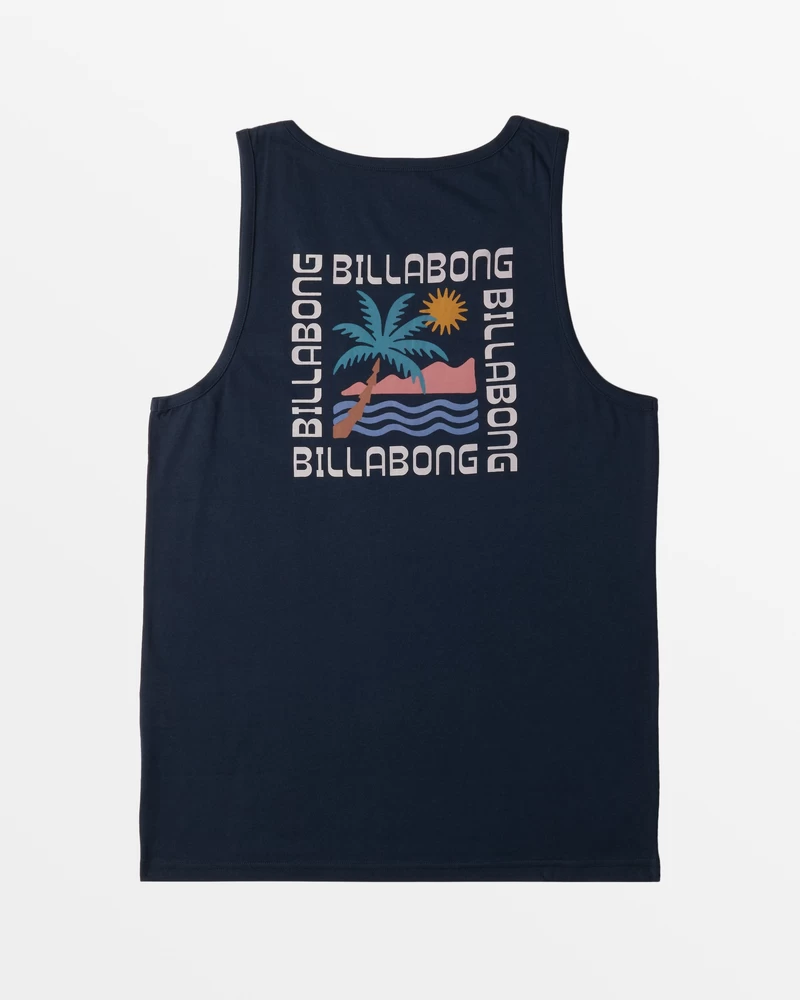 Billabong Troppo Pocket Tank Top - Navy