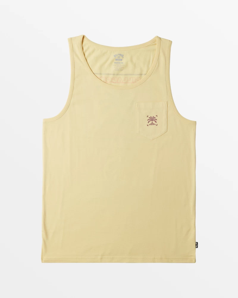Billabong Troppo Pocket Tank Top - Dole Whip