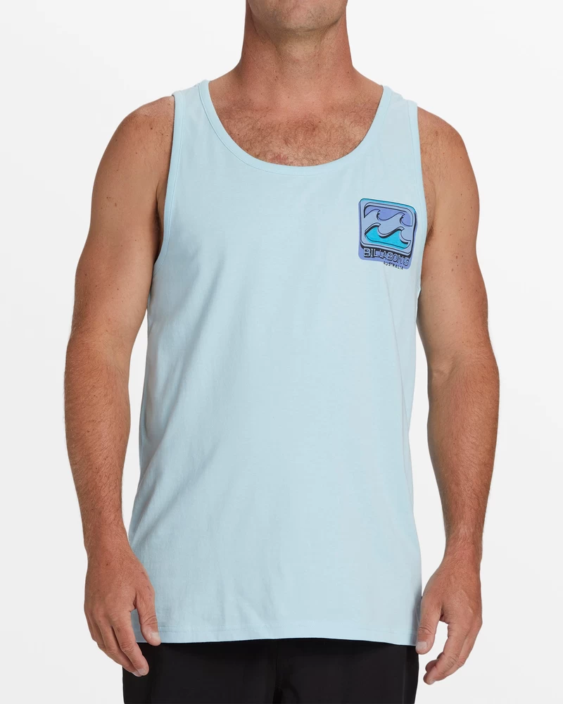Billabong Crayon Wave Tank Top - Coastal