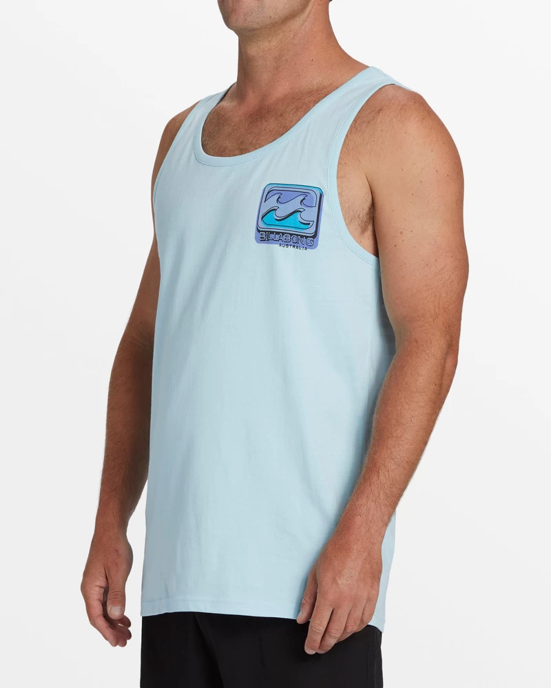 Billabong Crayon Wave Tank Top - Coastal