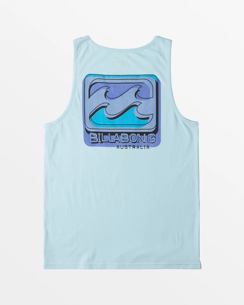 Billabong Crayon Wave Tank Top - Coastal