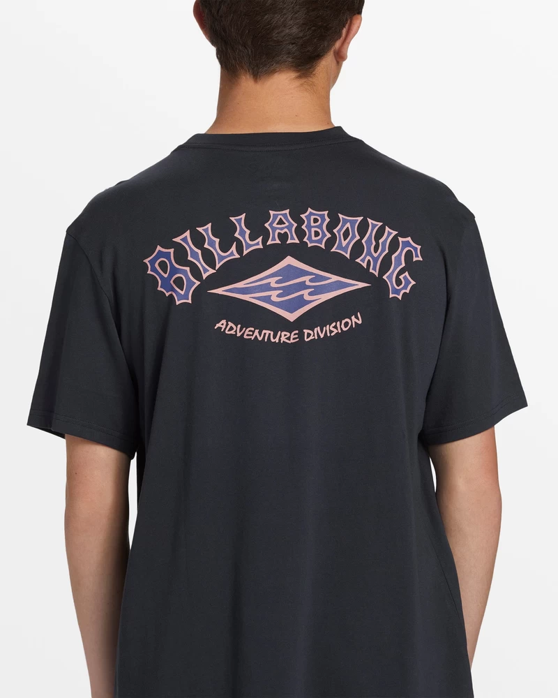 Billabong A/Div Arch T-Shirt - Washed Black