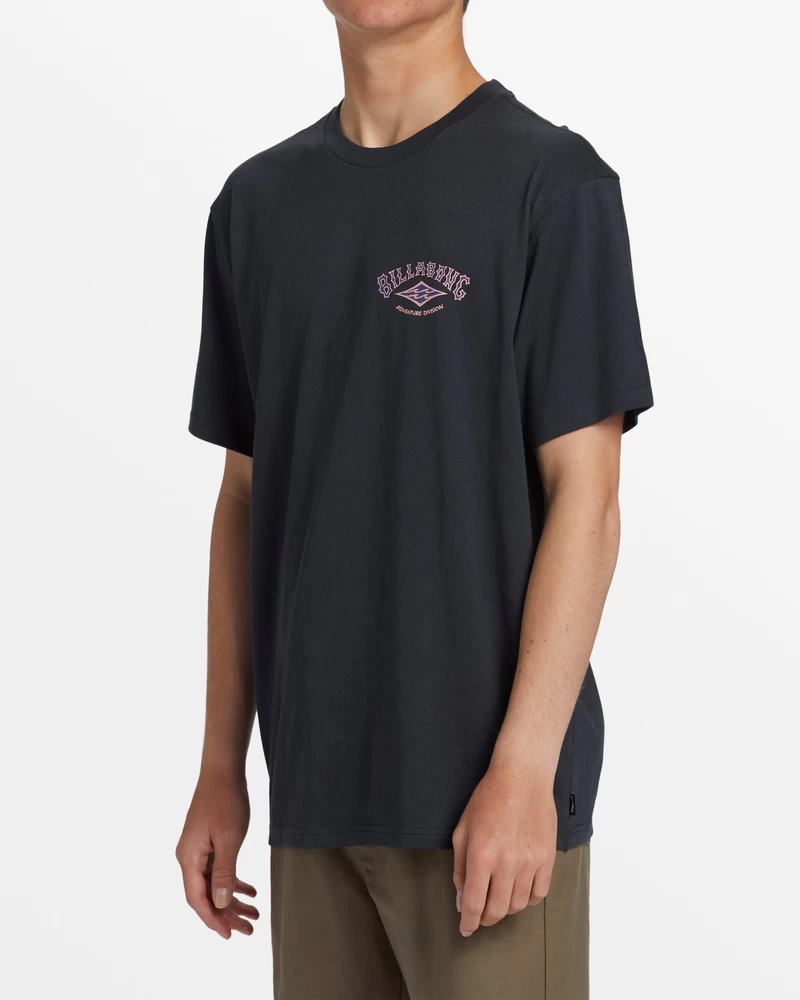 Billabong A/Div Arch T-Shirt - Washed Black