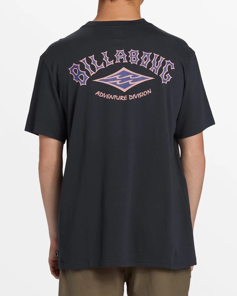Billabong A/Div Arch T-Shirt - Washed Black