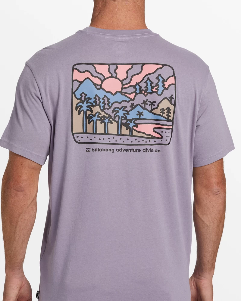 Billabong A/Div Shine T-Shirt - Purple Ash
