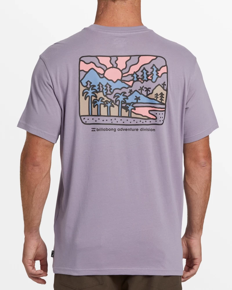Billabong A/Div Shine T-Shirt - Purple Ash