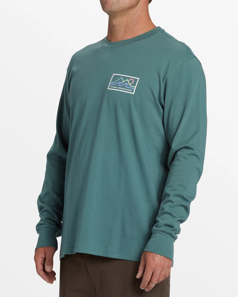 Billabong A/Div Length Long Sleeve T-Shirt - Sea Pine