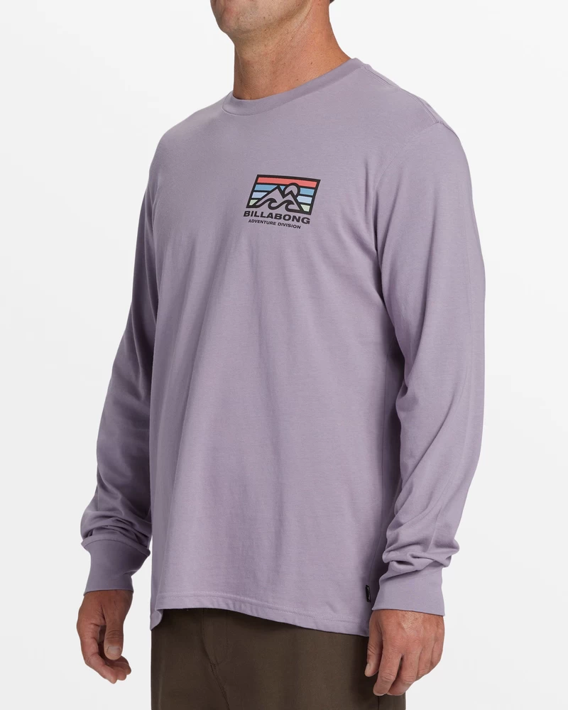 Billabong A/Div Length Long Sleeve T-Shirt - Purple Ash