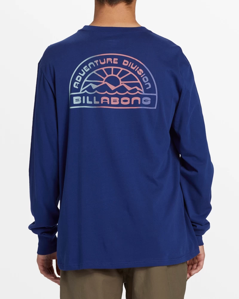 Billabong A/div Sun Up Uzun Kollu Tişört - Derin Kraliyet
