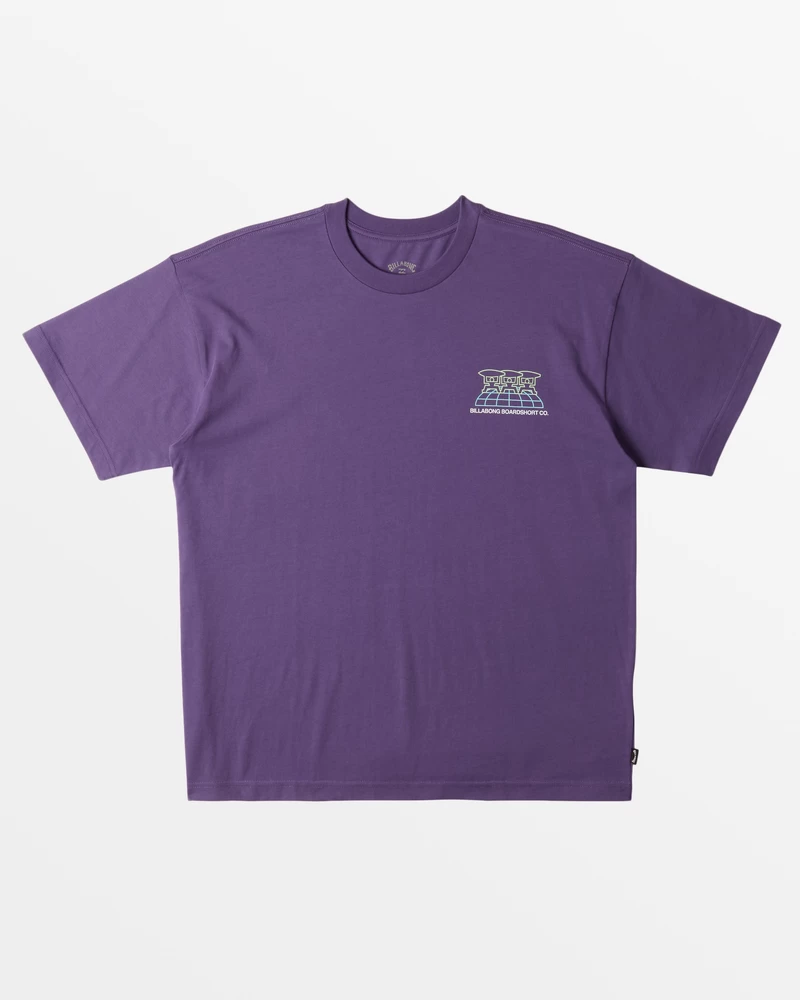 Billabong Worldwide OG T-Shirt - Deep Plum