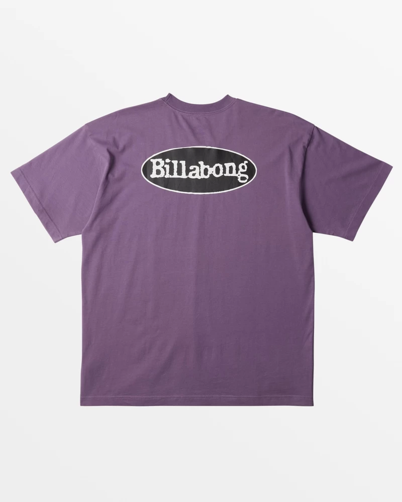Billabong Stacked OG T-Shirt - Purple Ash