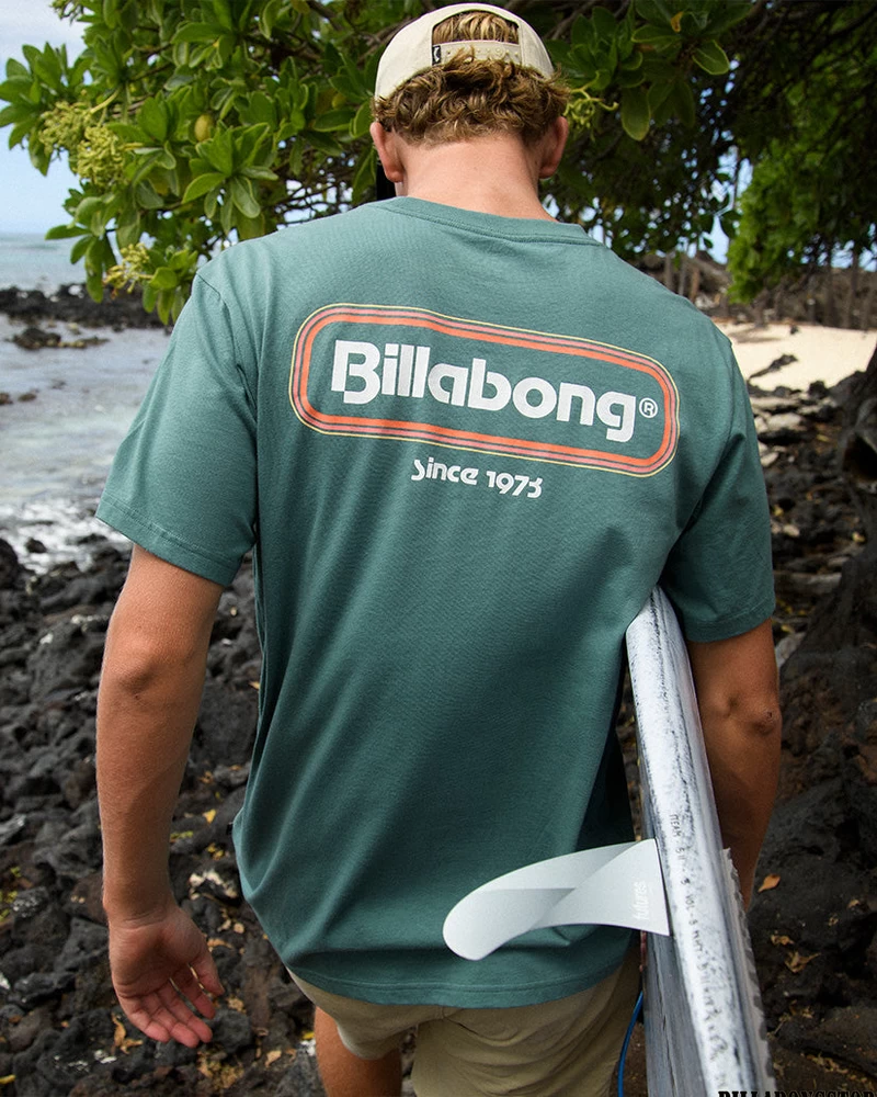 Billabong Duvarlı Tişört - Deniz çamı