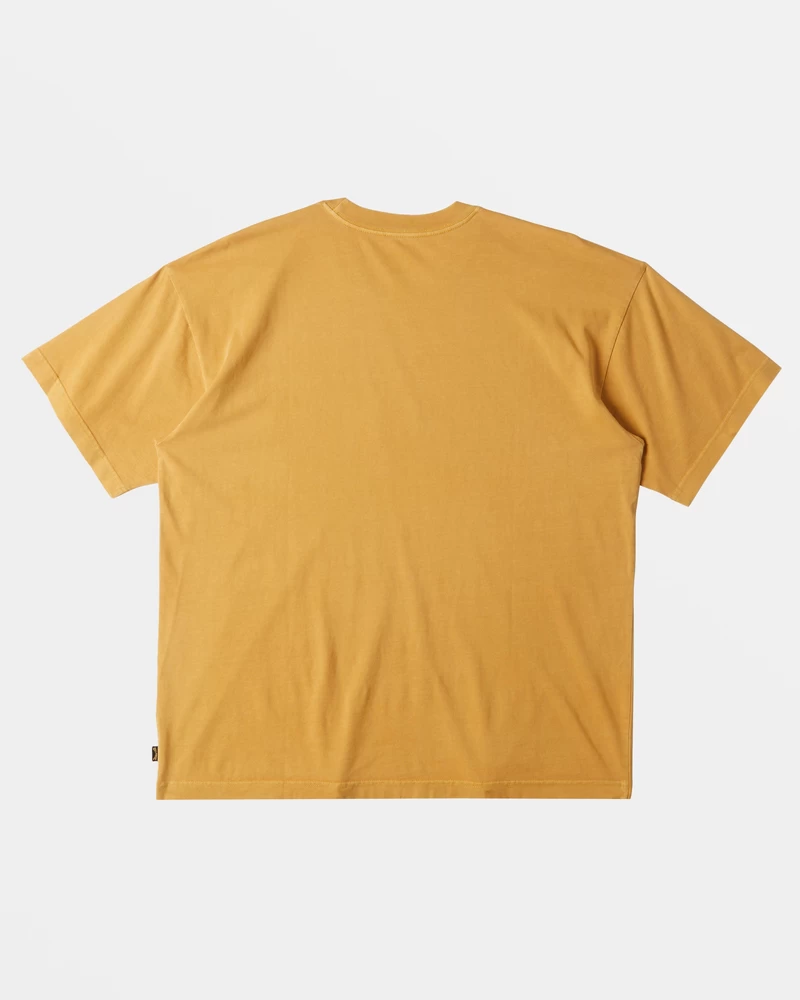Billabong Bracket Wave OG Short Sleeve T-Shirt - Mustard
