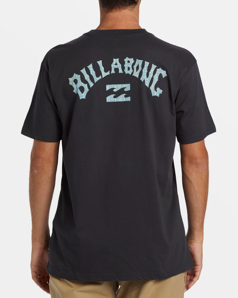 Billabong Arch Fill T-särk - Pestud Must