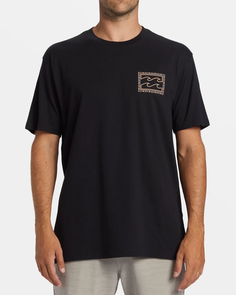 Billabong Crayon Wave T-Shirt - Black