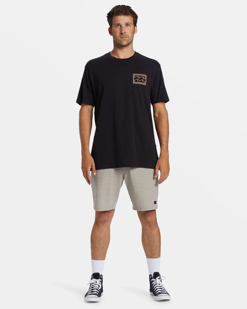 Billabong Crayon Wave T-Shirt - Black