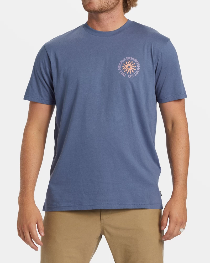 Billabong Whirlpool T-Shirt - Slate Blue