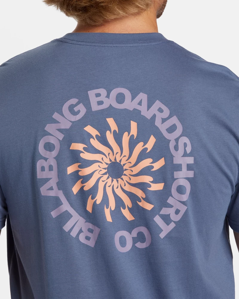 Billabong Whirlpool T-Shirt - Slate Blue