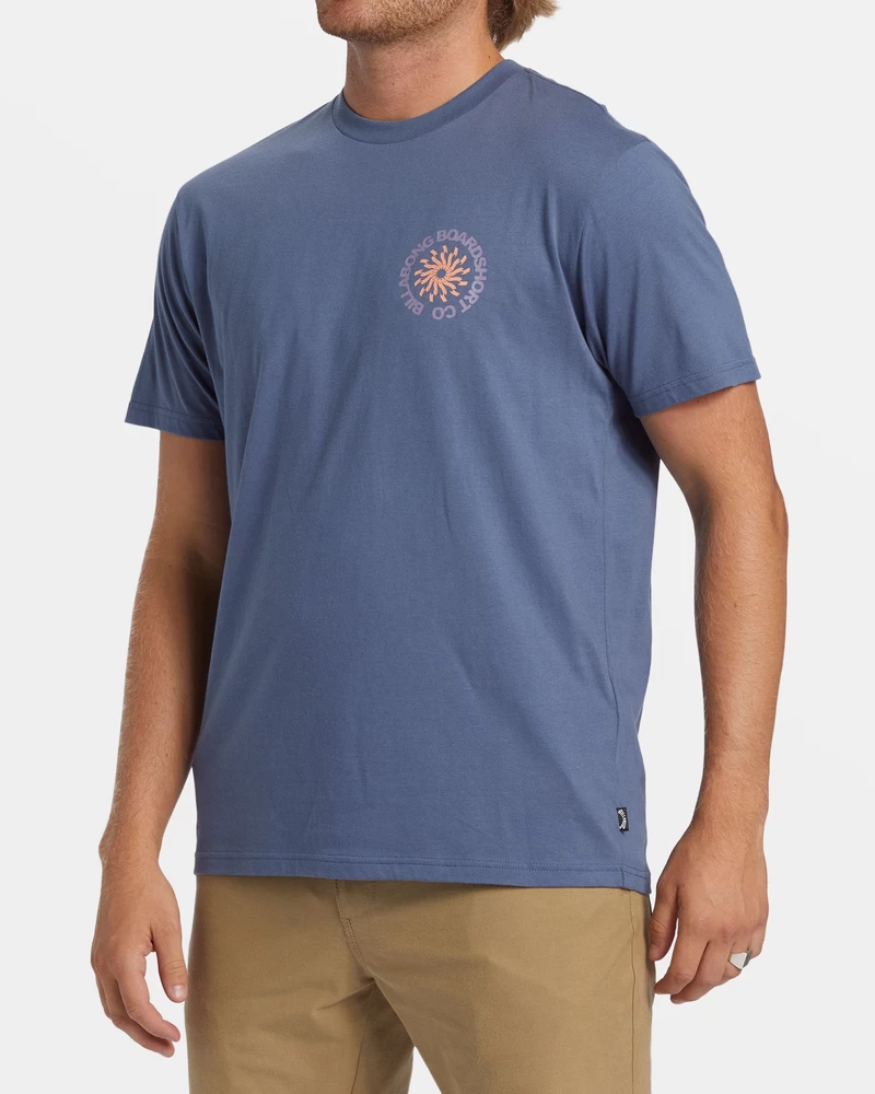 Billabong Whirlpool T-Shirt - Slate Blue