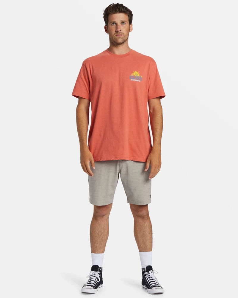 Billabong Lounge T-shirt - Rood Gewassen