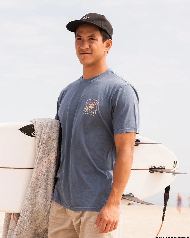 Billabong Vacay T-Shirt - Slate Blue
