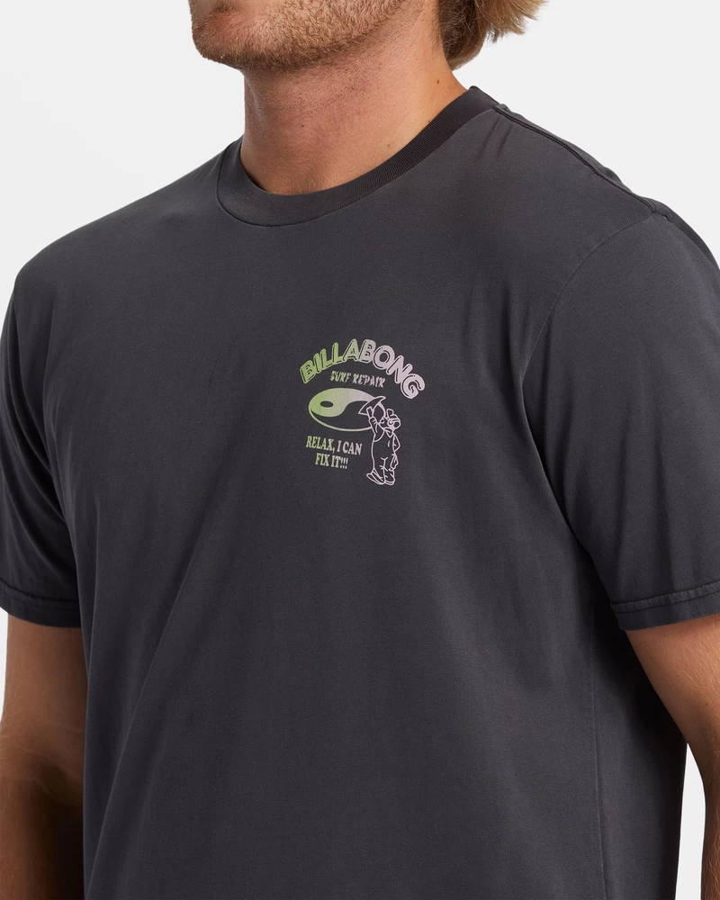 Billabong Relax T-Shirt - Washed Black